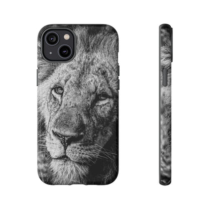 Tough Case - Old Lion B&W iPhone 14 Plus Matte