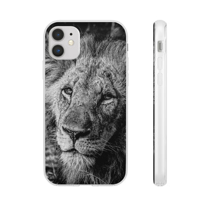 Flexible Lion Phone Cases B&W iPhone 11