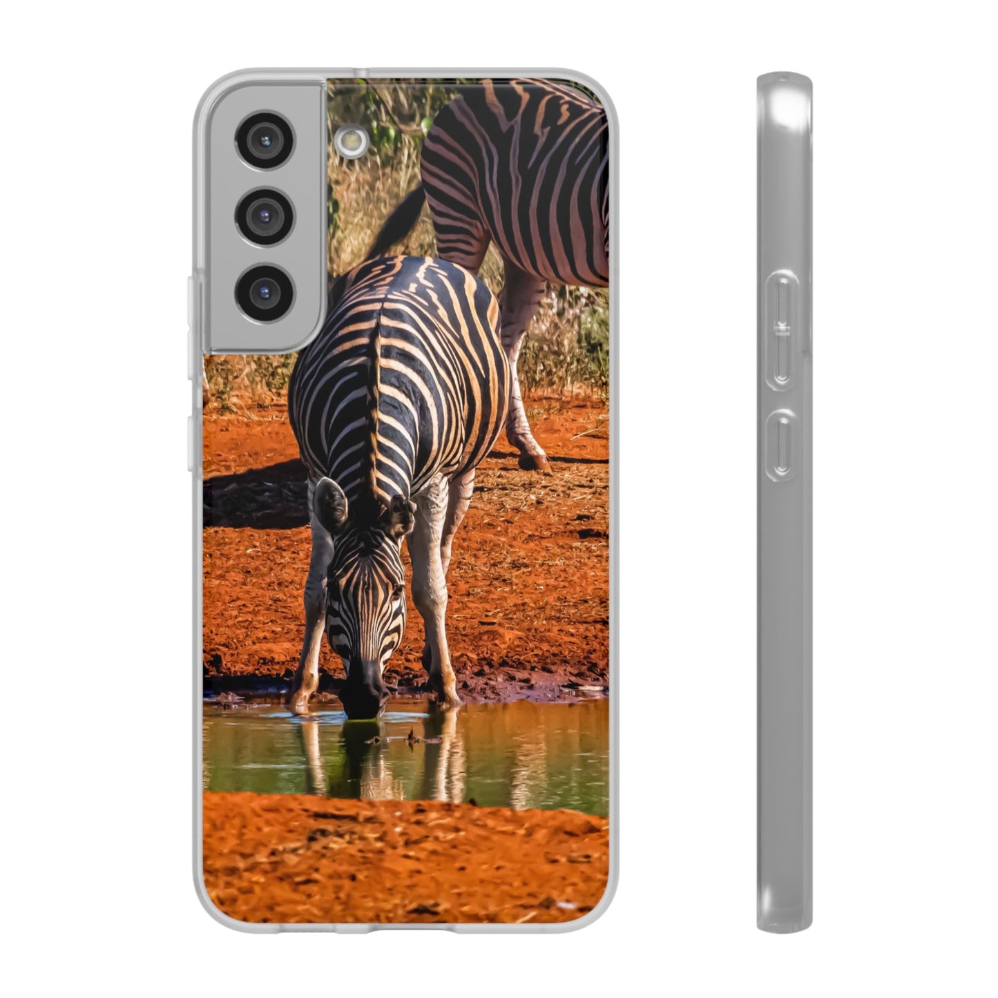 Flexible Zebra Phone Case Samsung Galaxy S22 Plus