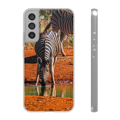 Flexible Zebra Phone Case Samsung Galaxy S22 Plus