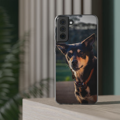 Kelpie Dog Flexi Case