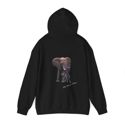 Baby Elephant Hoodie Black