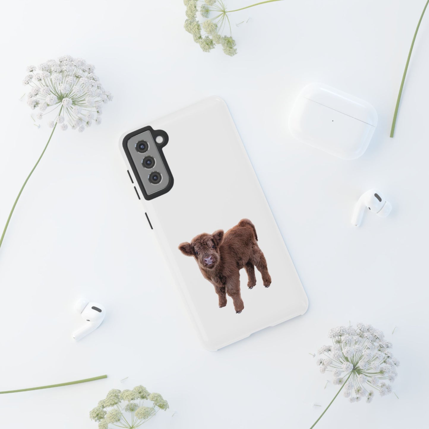 Baby Highland Cow Phone Case