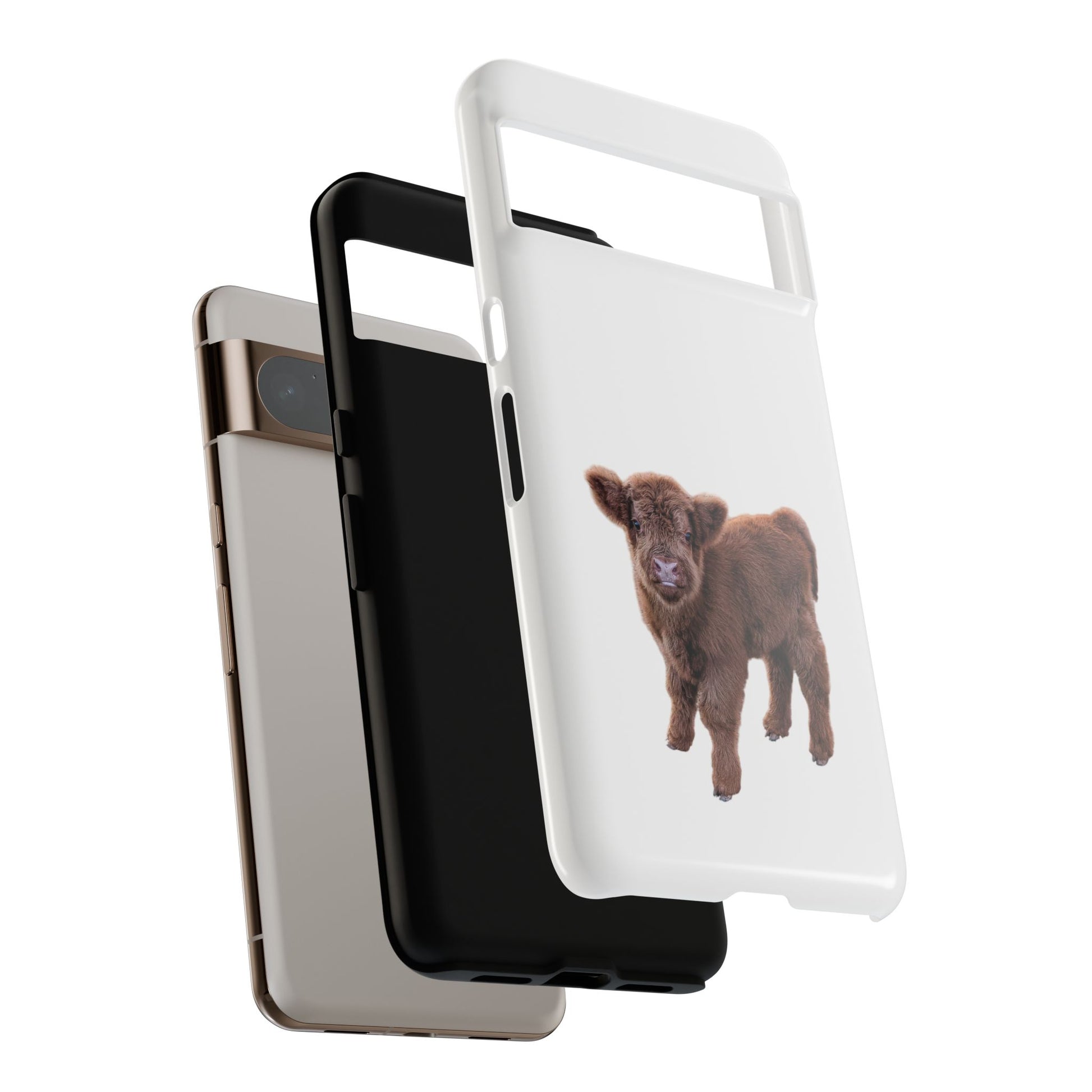 Baby Highland Cow Phone Case