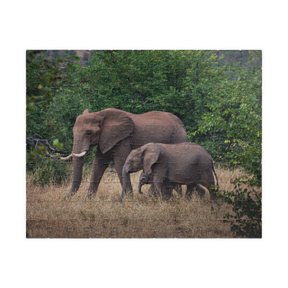 Puzzle (110, 252, 520, 1014-piece) - Elephant Family