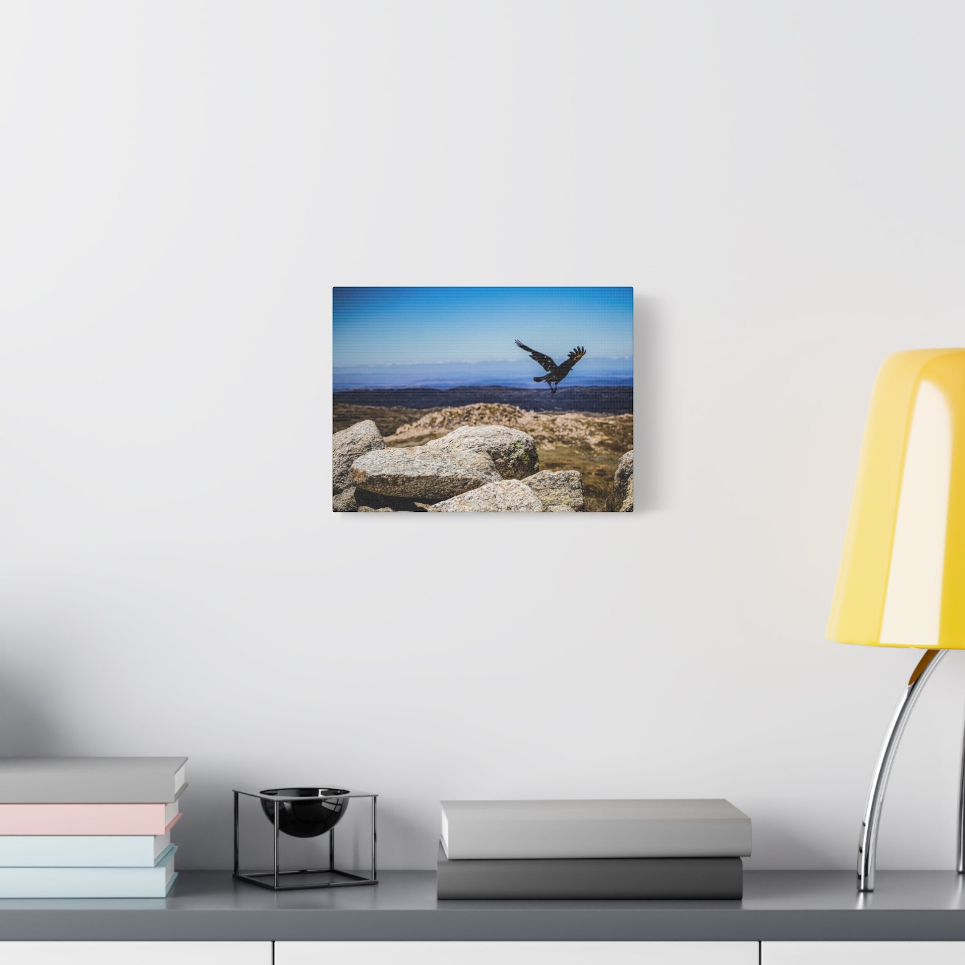 Little Raven Mt Kosciuszko Canvas Print