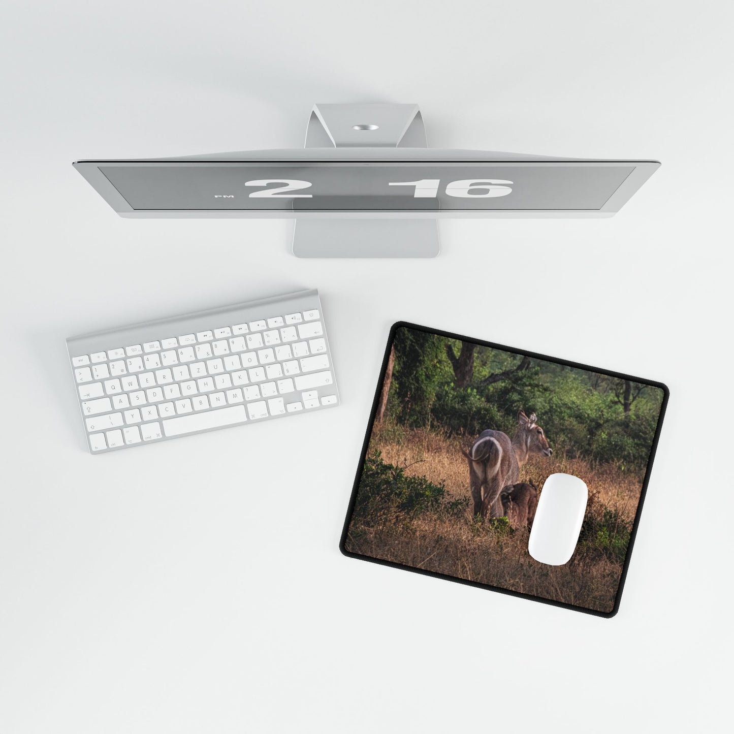 Desk Mats - Waterbuck and Baby