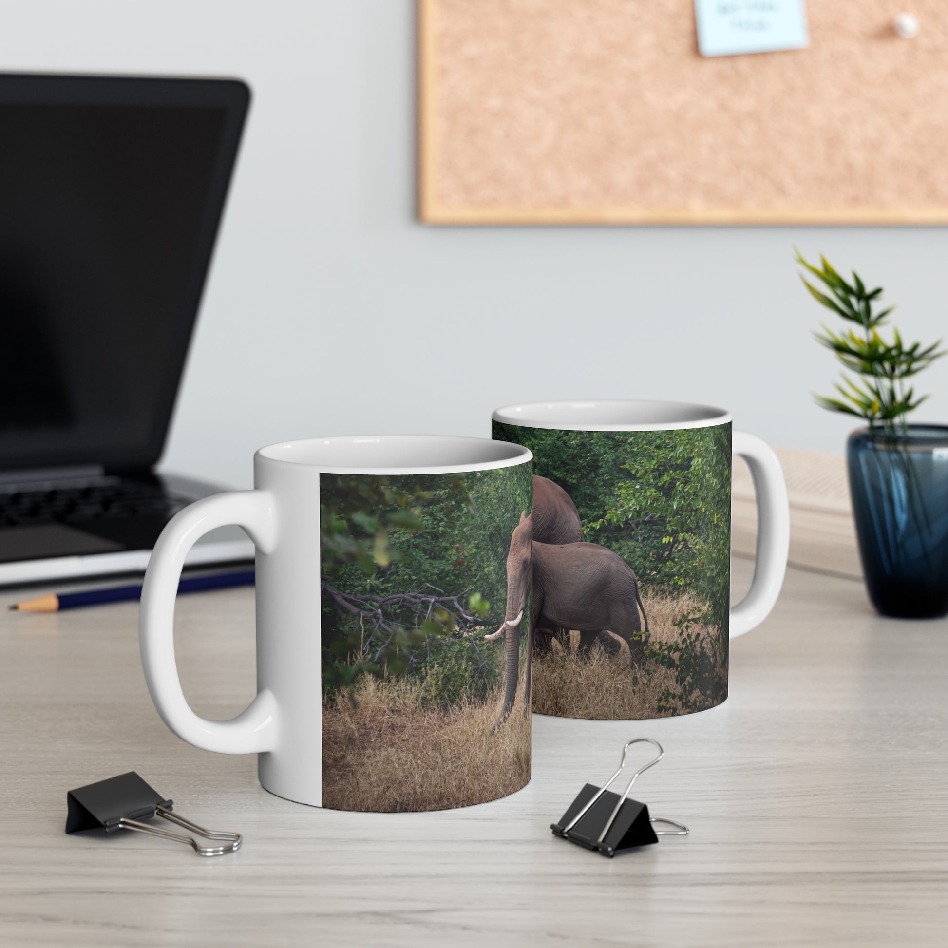 Family of Elephants Mug