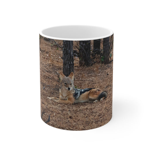 Black Backed Jackal Mug 11oz