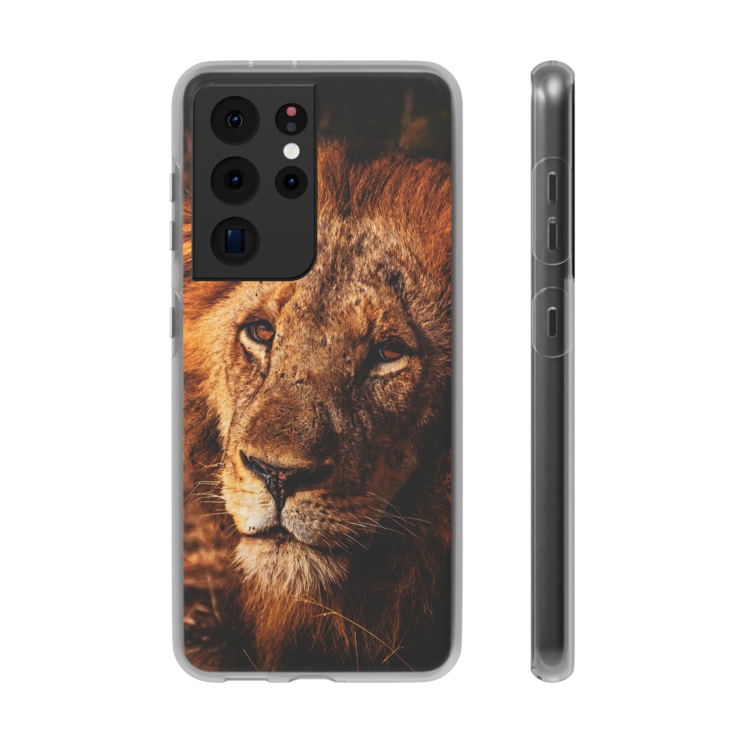 Flexi Cases - Old Lion Samsung Galaxy S21 Ultra