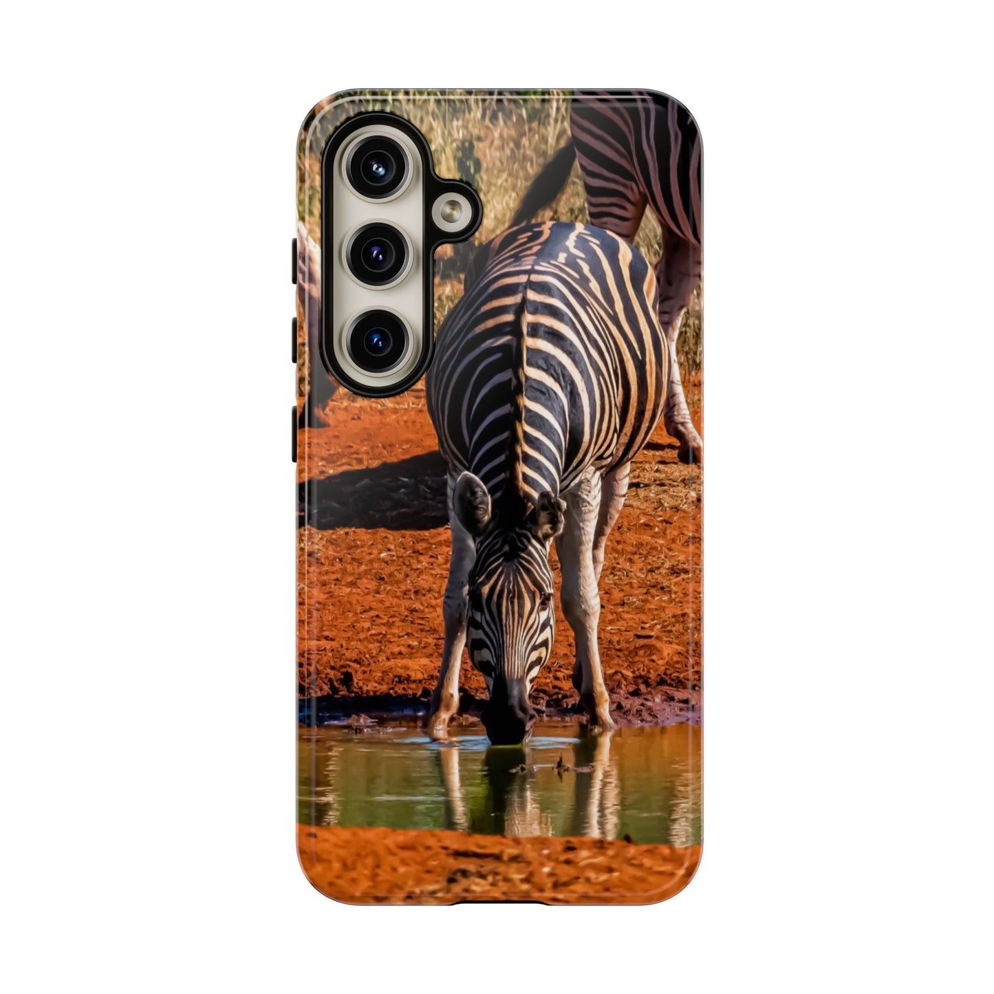 Zebra Phone Case Samsung Galaxy S24 Glossy