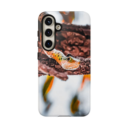 Spotted Bush Snake Phone Case Samsung Galaxy S24 Glossy