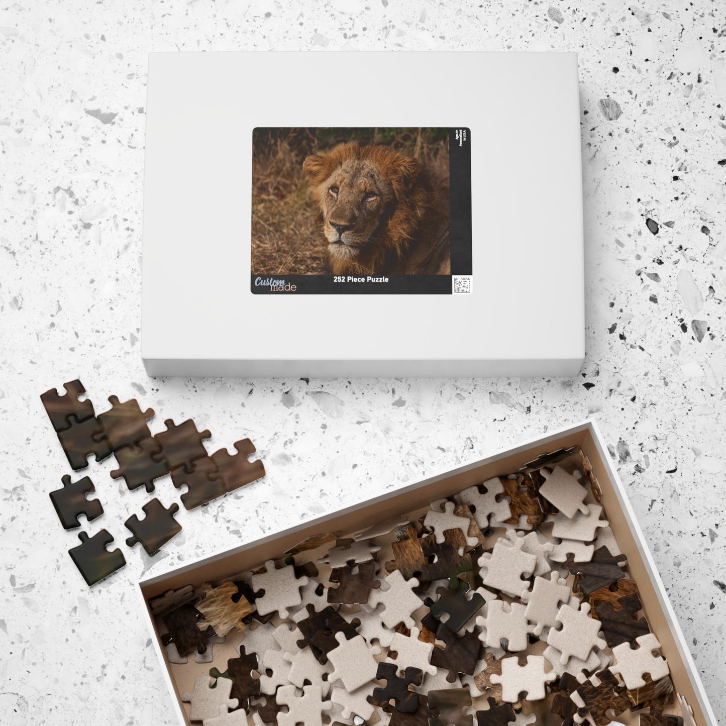 Puzzle (110, 252, 520, 1014-piece) - Old Lion