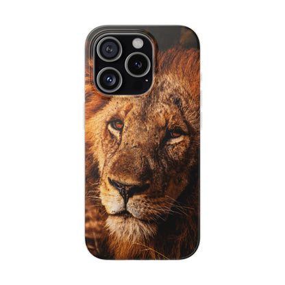 Flexible Lion Phone Cases iPhone 15 Pro