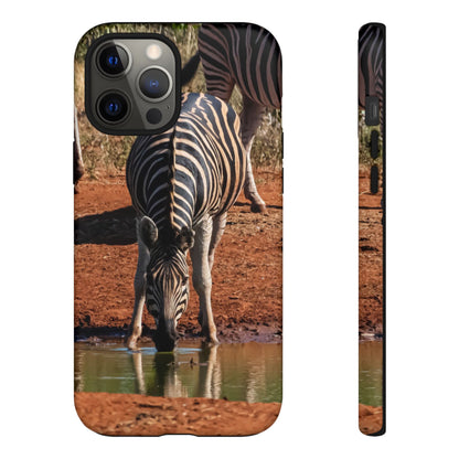 Tough Case - Zebra Drinking