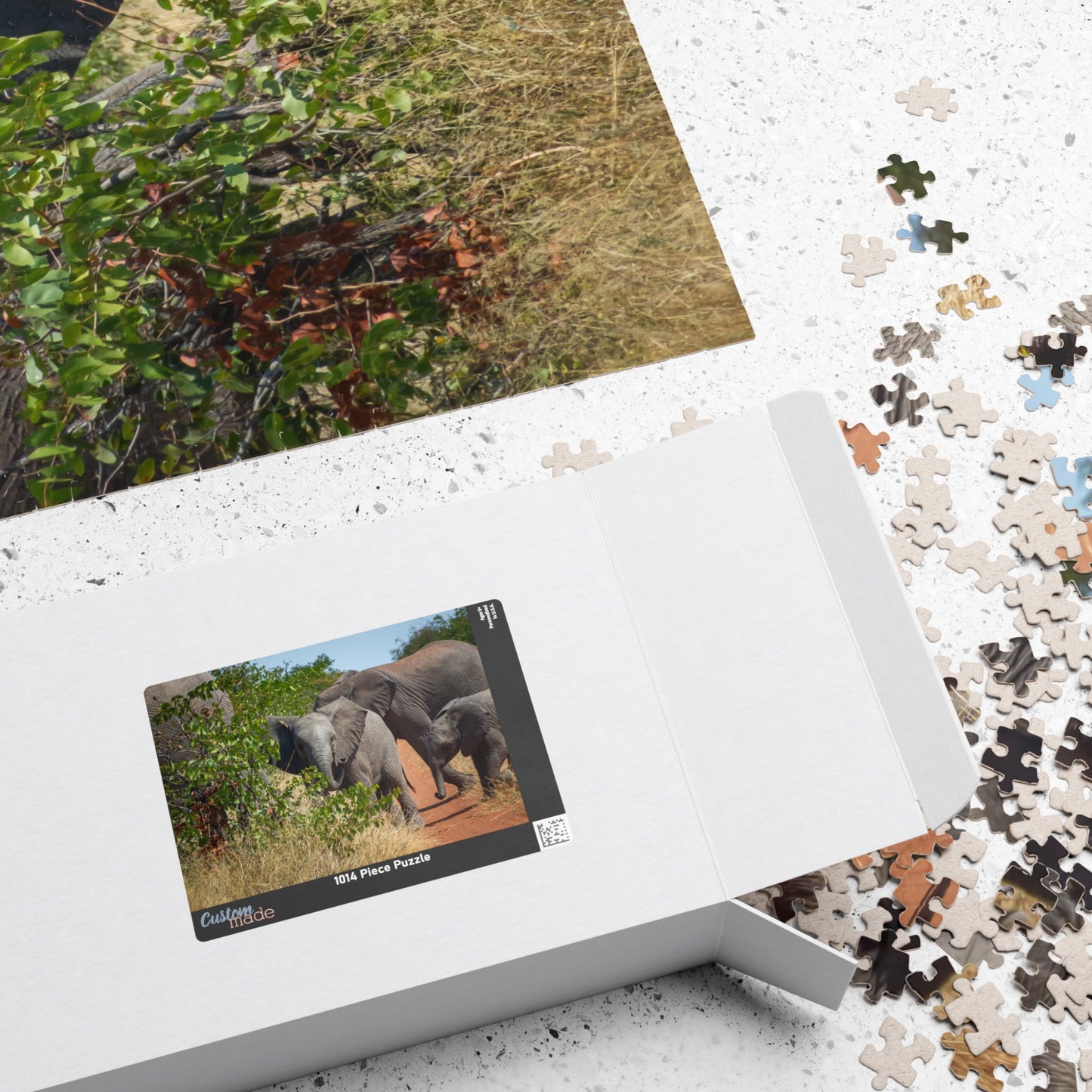 Young Elephant Jigsaw Puzzle