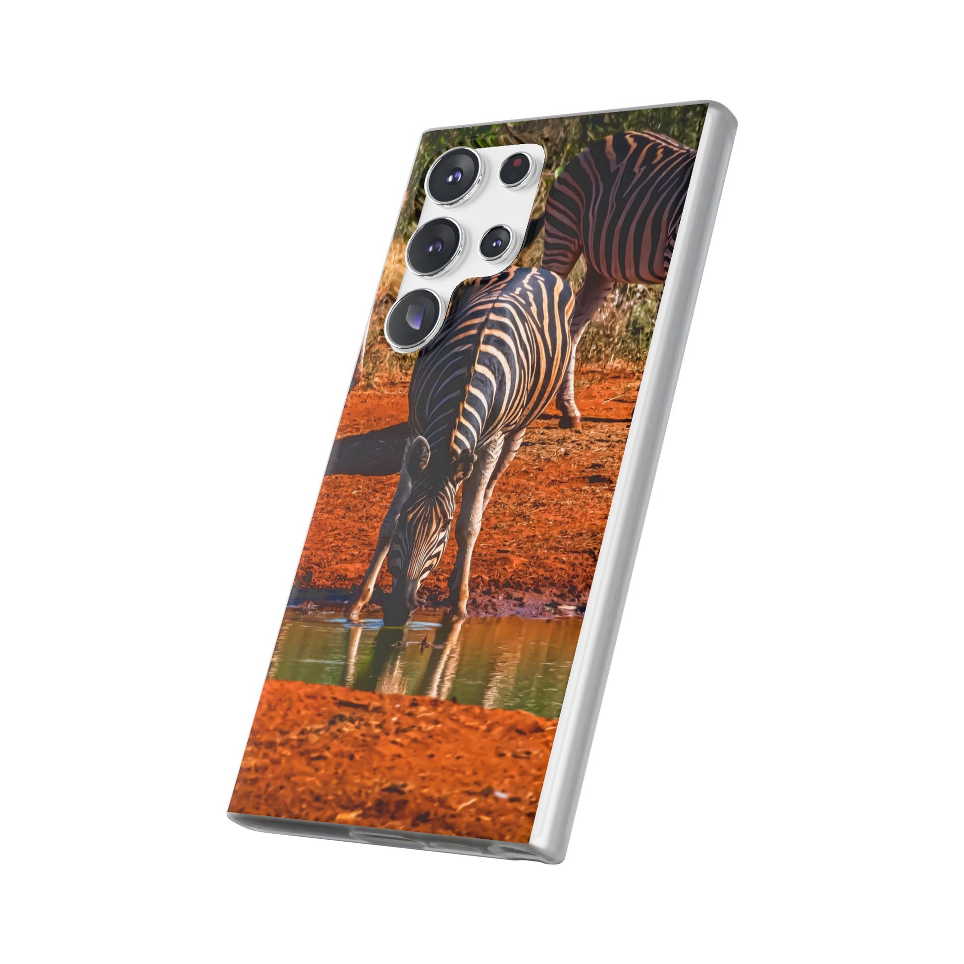 Flexible Zebra Phone Case