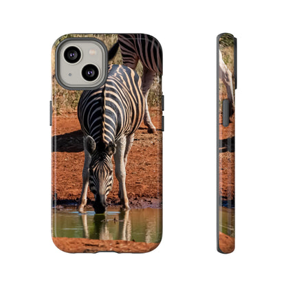 Tough Case - Zebra Drinking