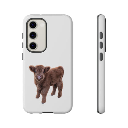 Baby Highland Cow Phone Case Samsung Galaxy S23 Glossy