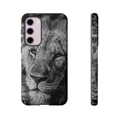 Tough Case - Old Lion B&W Samsung Galaxy S23 Plus Glossy