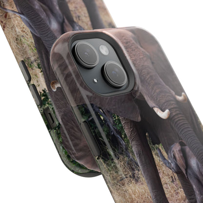 Magsafe® Compatible Tough Cases - Elephant and Baby