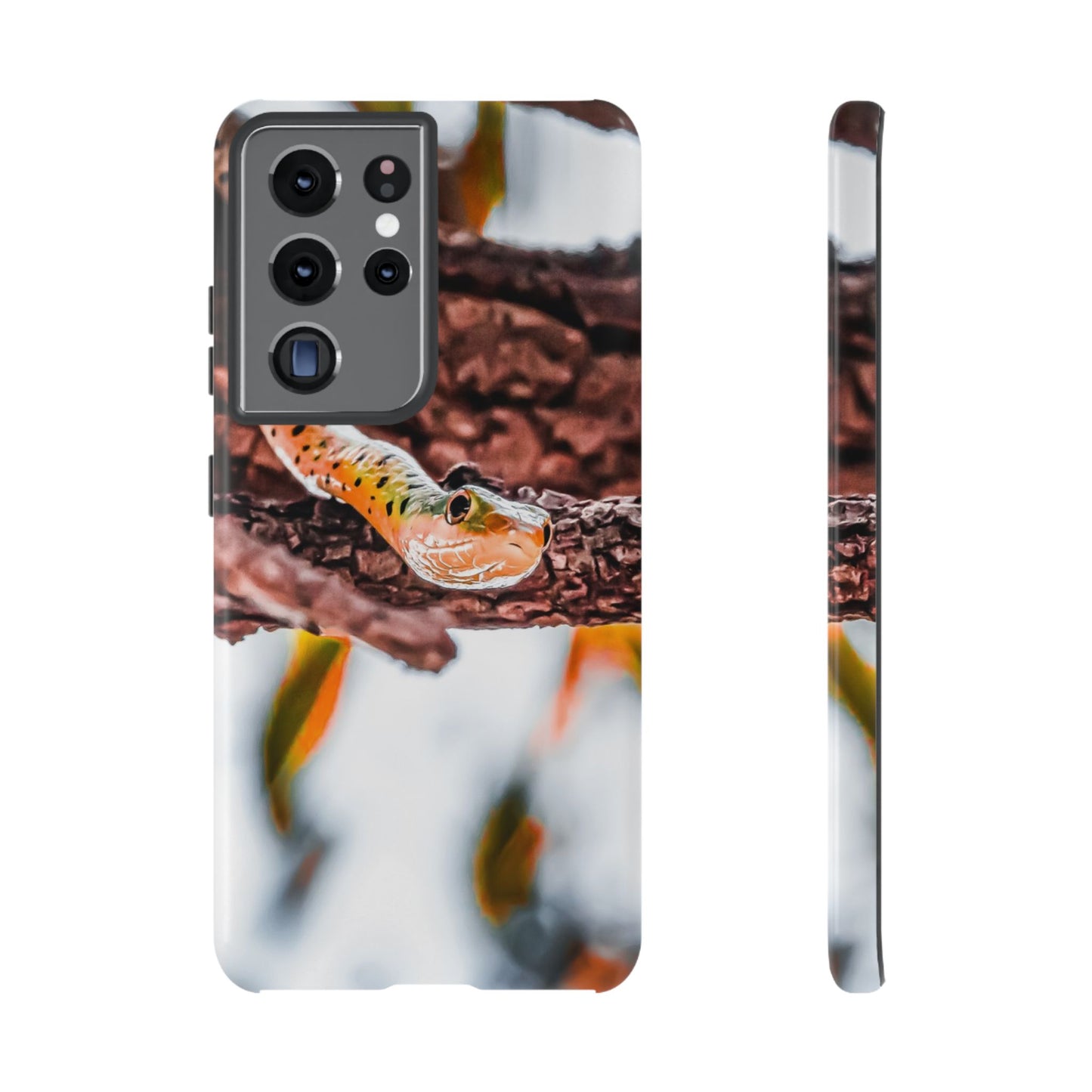 Spotted Bush Snake Phone Case Samsung Galaxy S21 Ultra Glossy