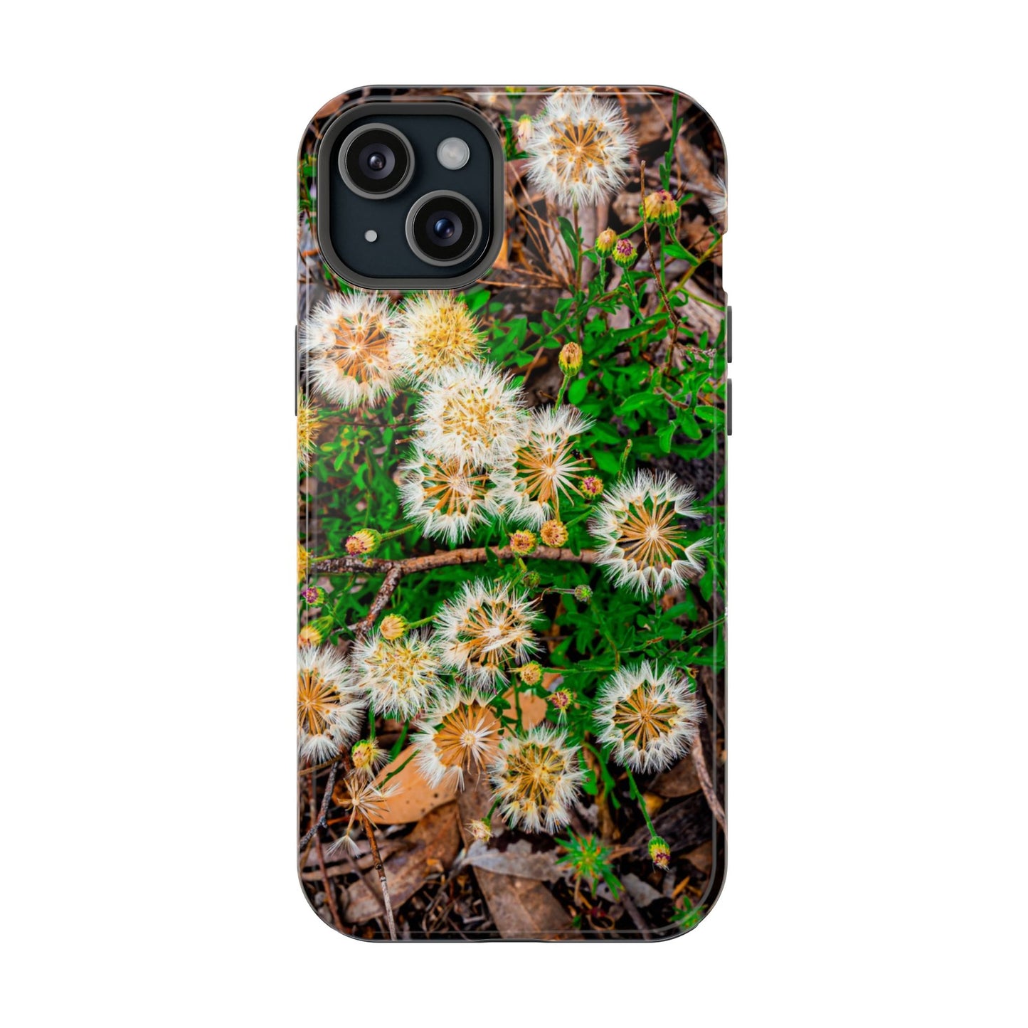 Magnetic Wildflower Phone Case Australia iPhone 15 Plus Glossy