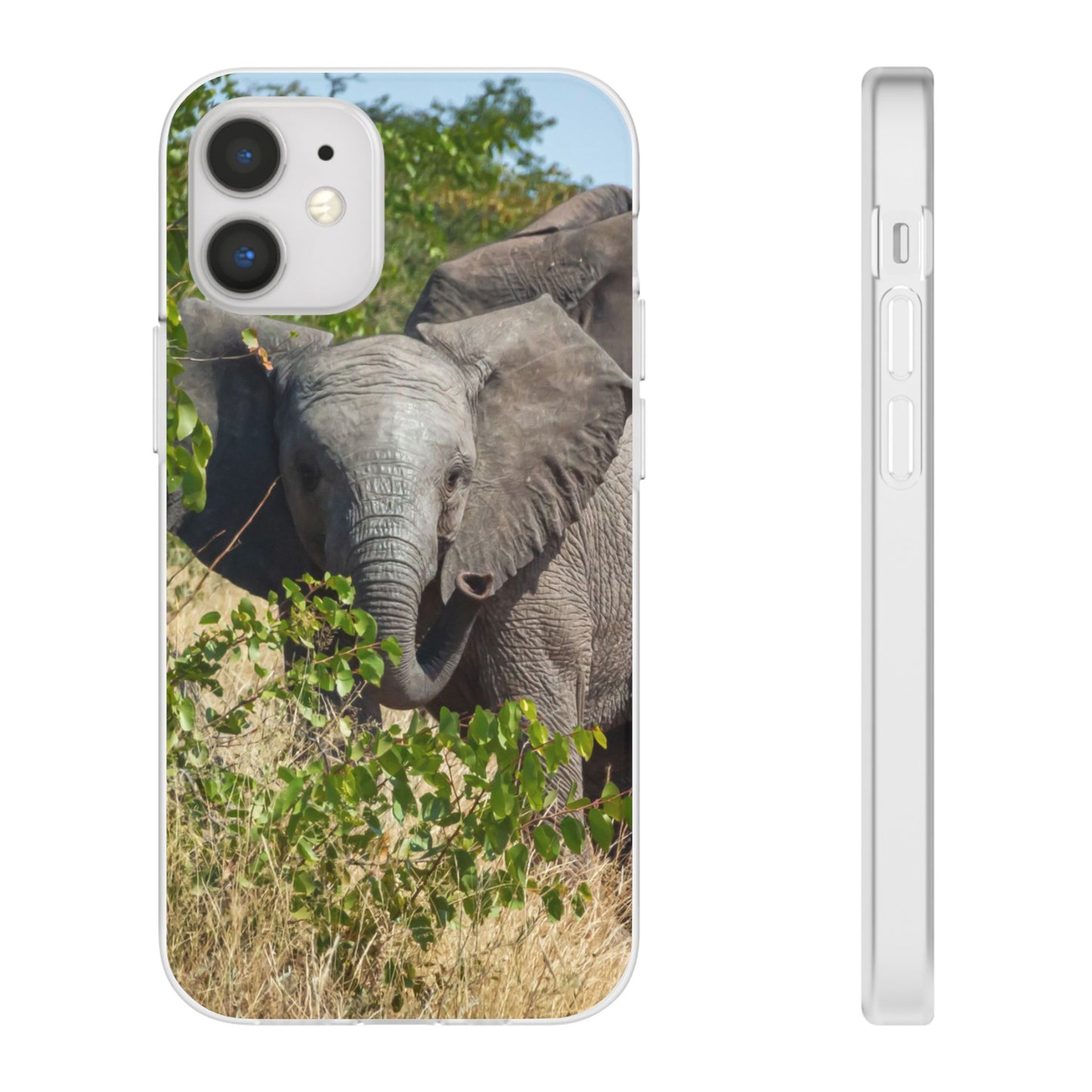 Flexi Cases - Young Elephant iPhone 12 Mini