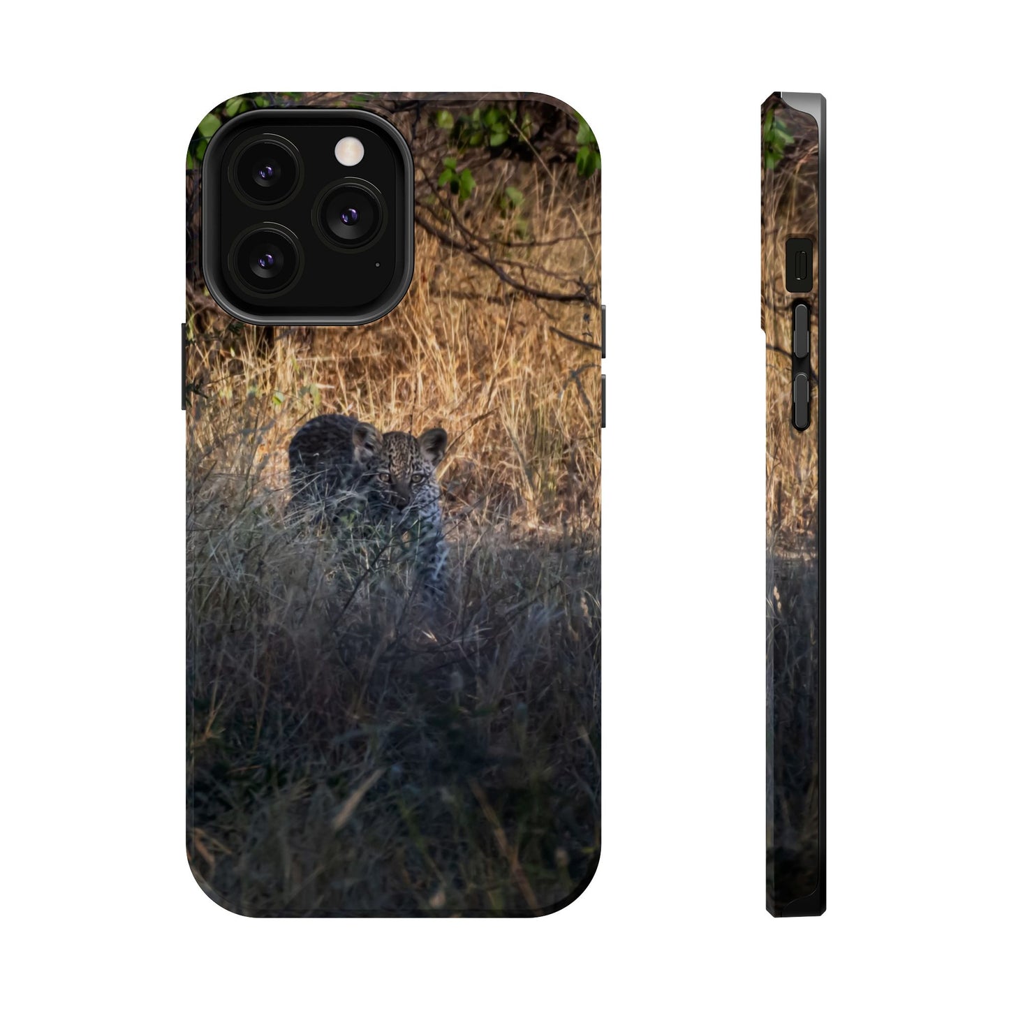 Magsafe® Compatible Tough Cases - Leopard Cub iPhone 13 Pro Max Glossy