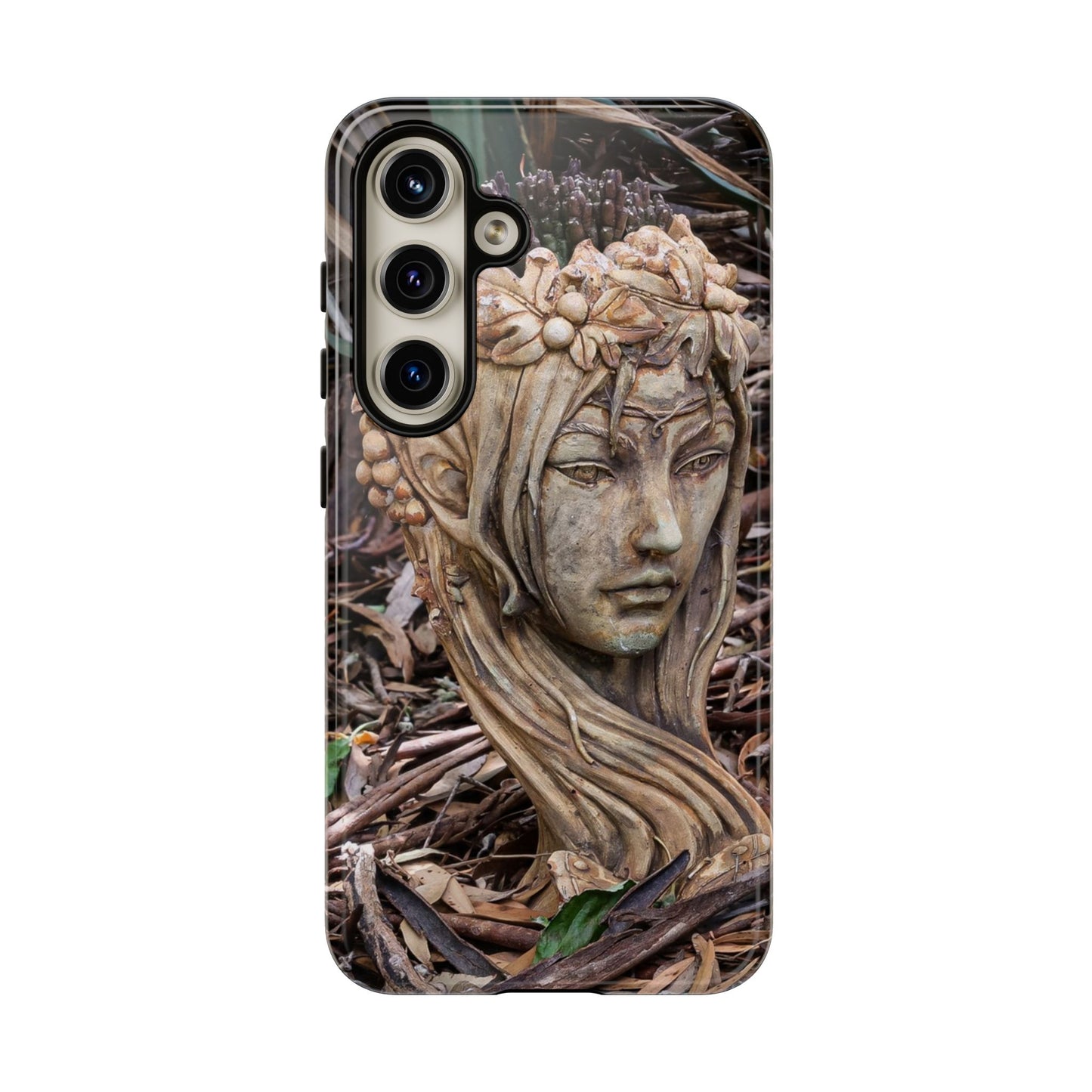 Tough Case - Elven Lady Statue Samsung Galaxy S24 Glossy