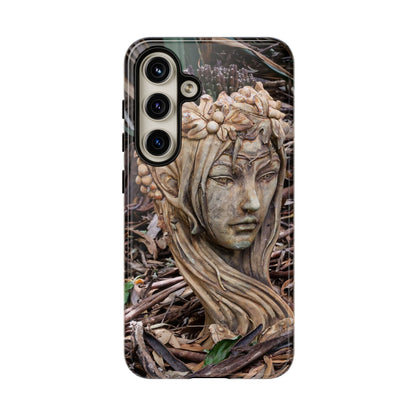 Tough Case - Elven Lady Statue Samsung Galaxy S24 Glossy