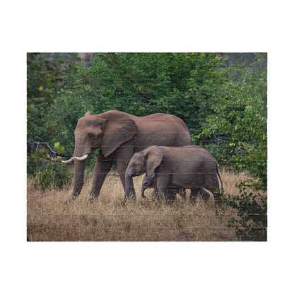 Puzzle (110, 252, 520, 1014-piece) - Elephant Family