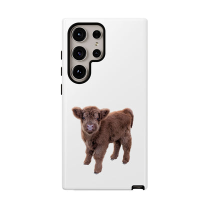 Baby Highland Cow Phone Case Samsung Galaxy S24 Ultra Glossy