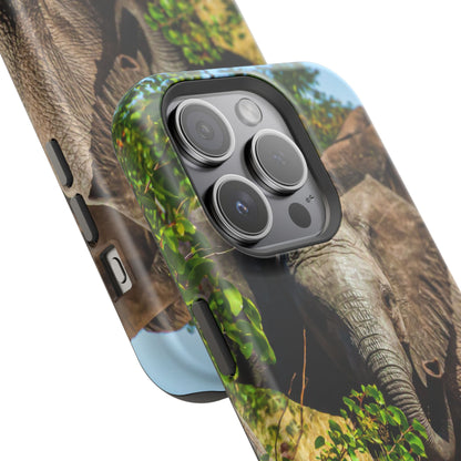 Magsafe® Compatible Tough Cases - Young Elephant