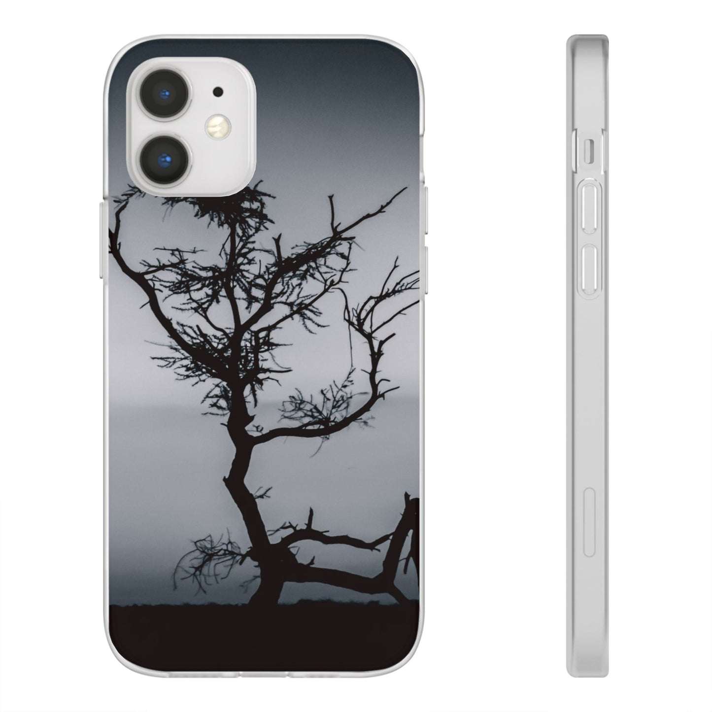 Kalahari Sunset Phone Case B&W iPhone 12 with gift packaging