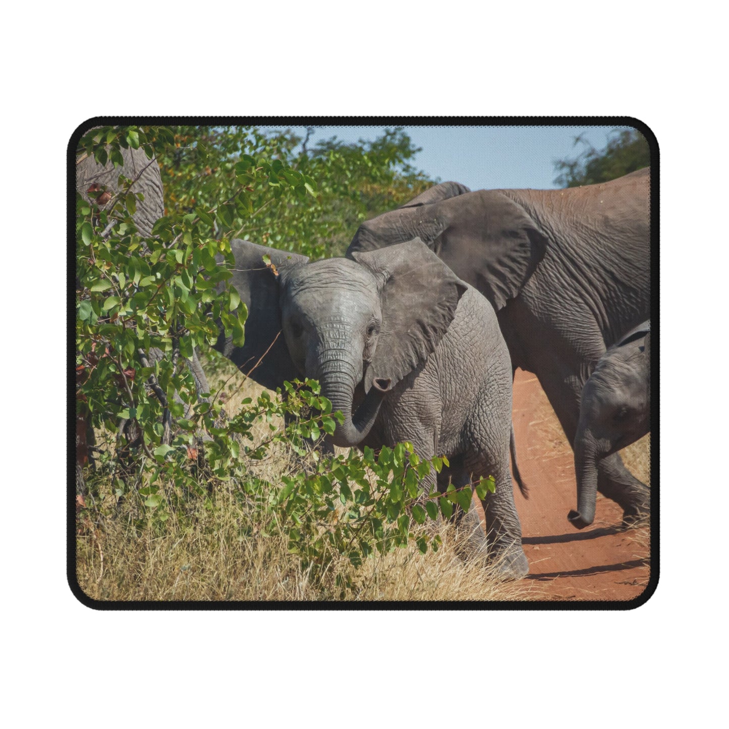 Non-Slip Gaming Mouse Pad - Young Elephant 9.5" × 8"