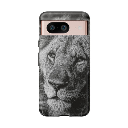 Tough Case - Old Lion B&W Google Pixel 8 Matte