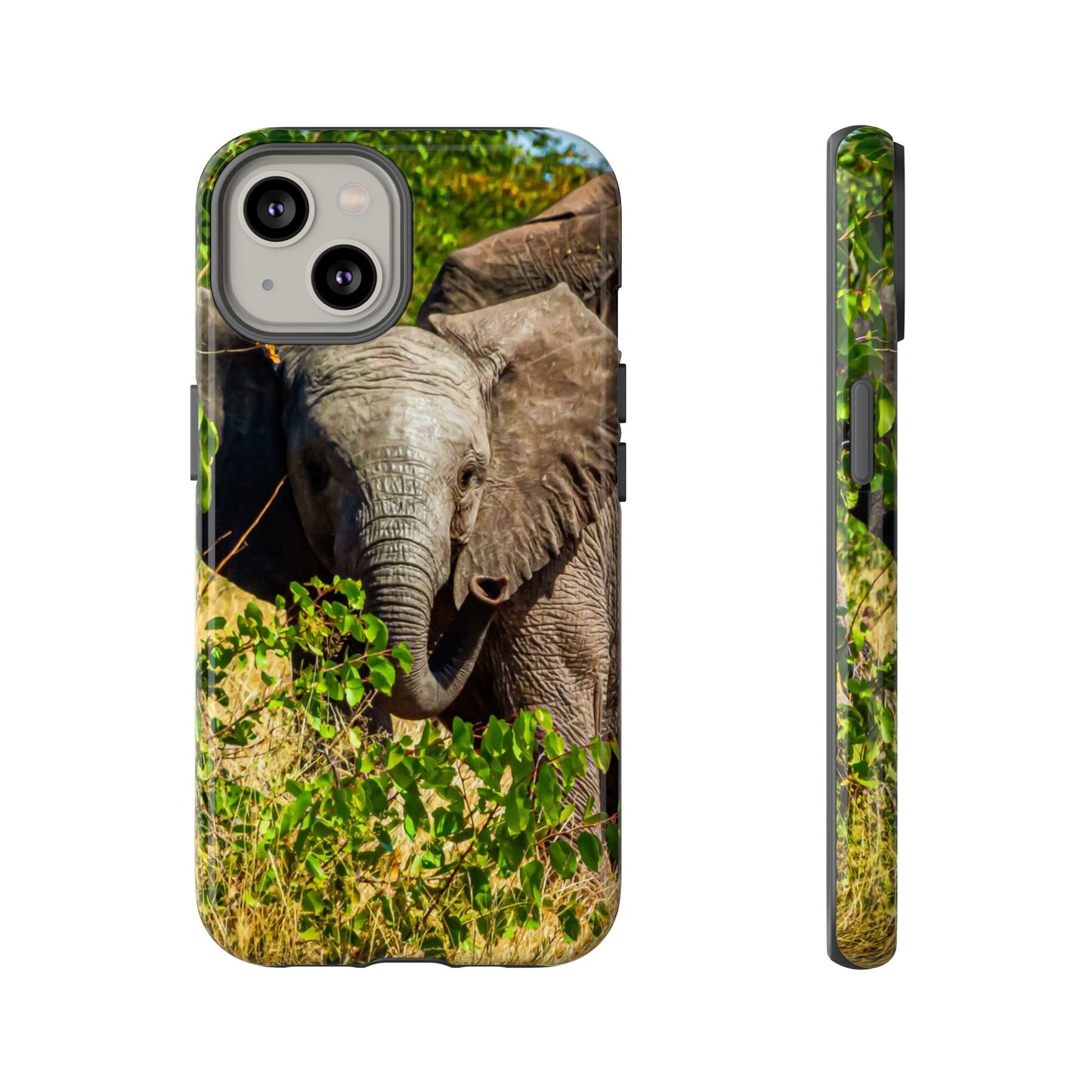 Tough Case - Young Elephant iPhone 14 Glossy