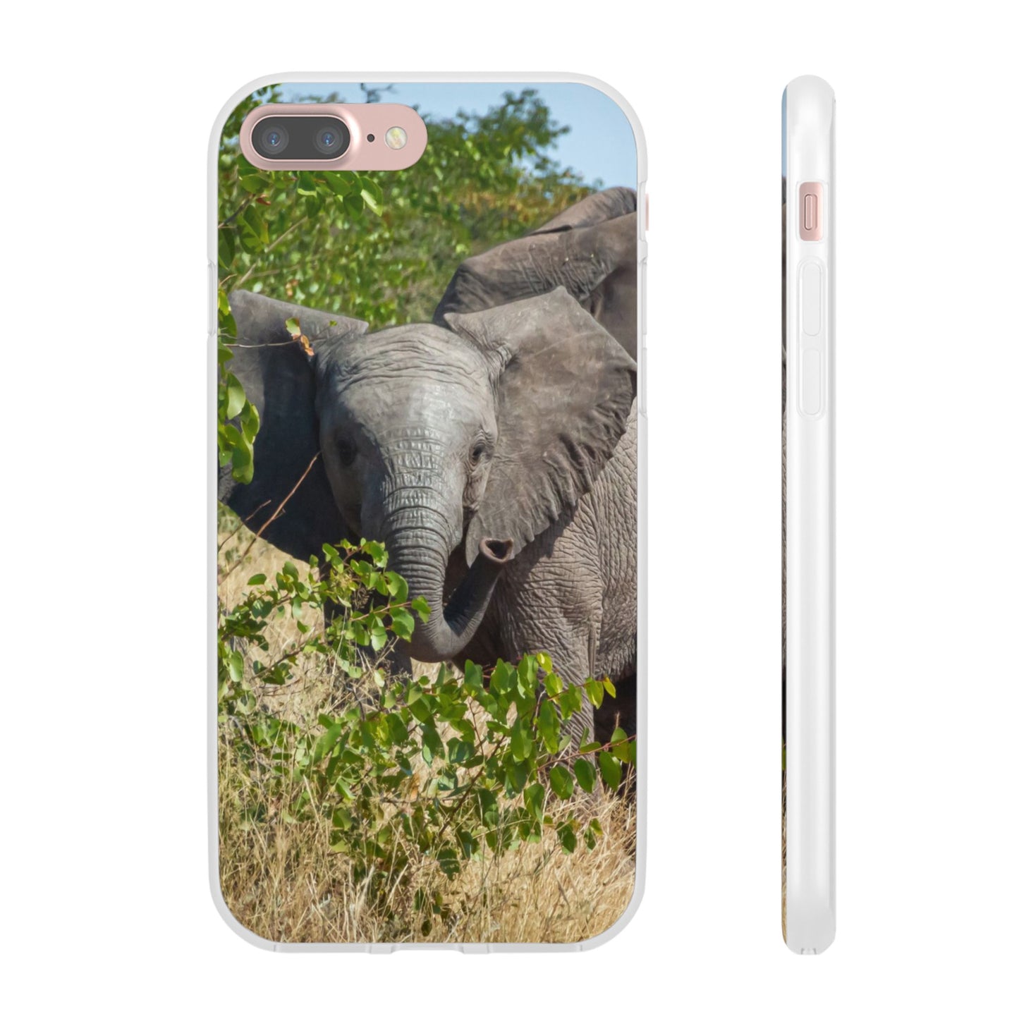 Flexi Cases - Young Elephant iPhone 7 Plus