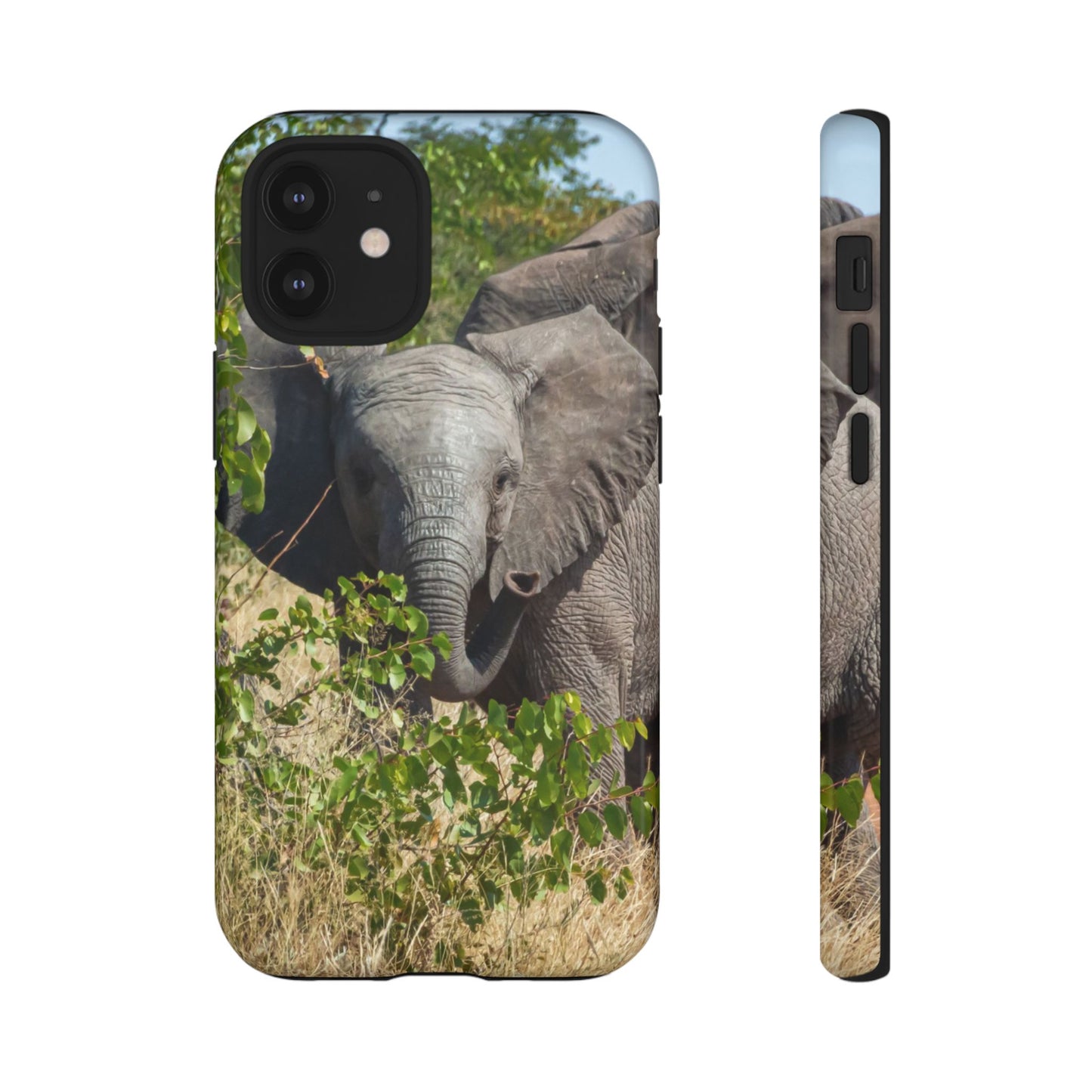 Tough Case - Young Elephant iPhone 12 Mini Glossy