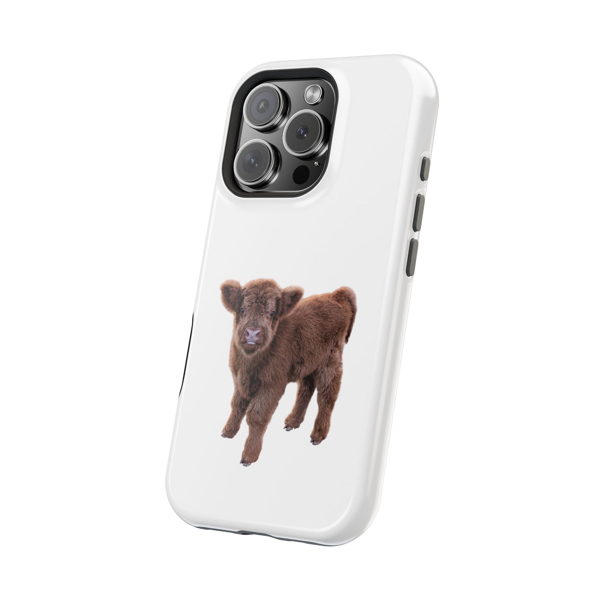 Baby Highland Cow MagSafe Phone Case