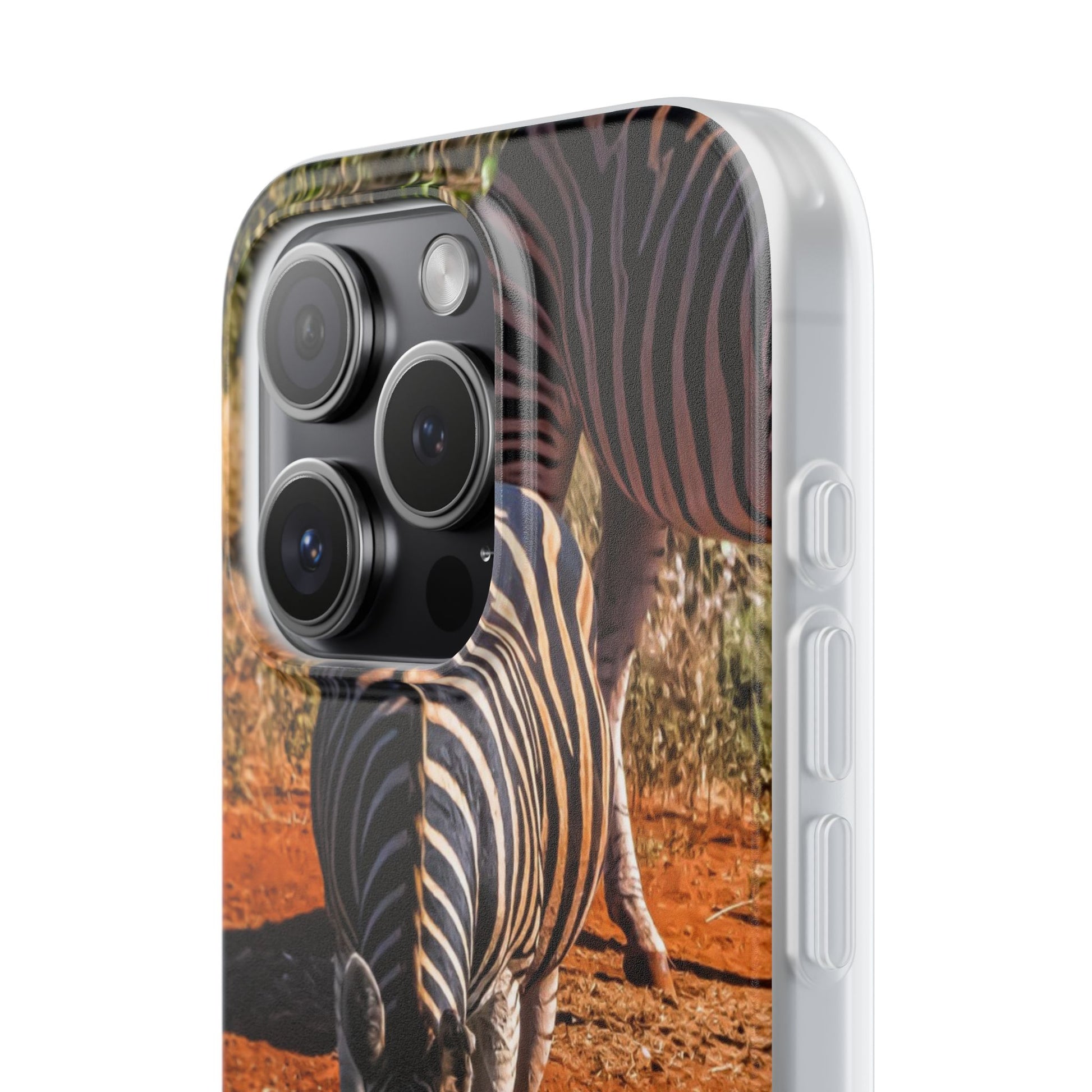 Flexible Zebra Phone Case