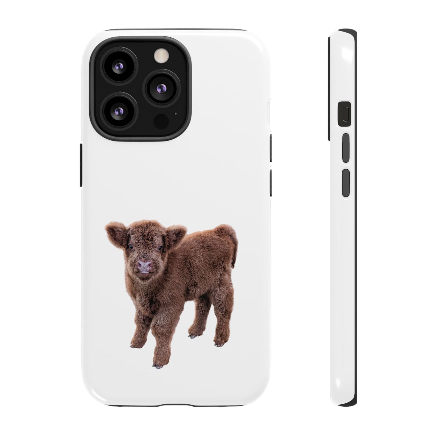 Baby Highland Cow Phone Case iPhone 13 Pro Glossy