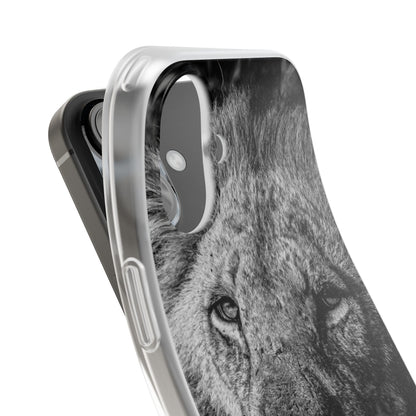 Flexible Lion Phone Cases B&W
