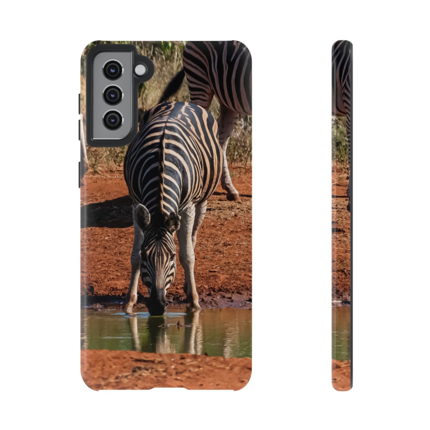 Tough Case - Zebra Drinking