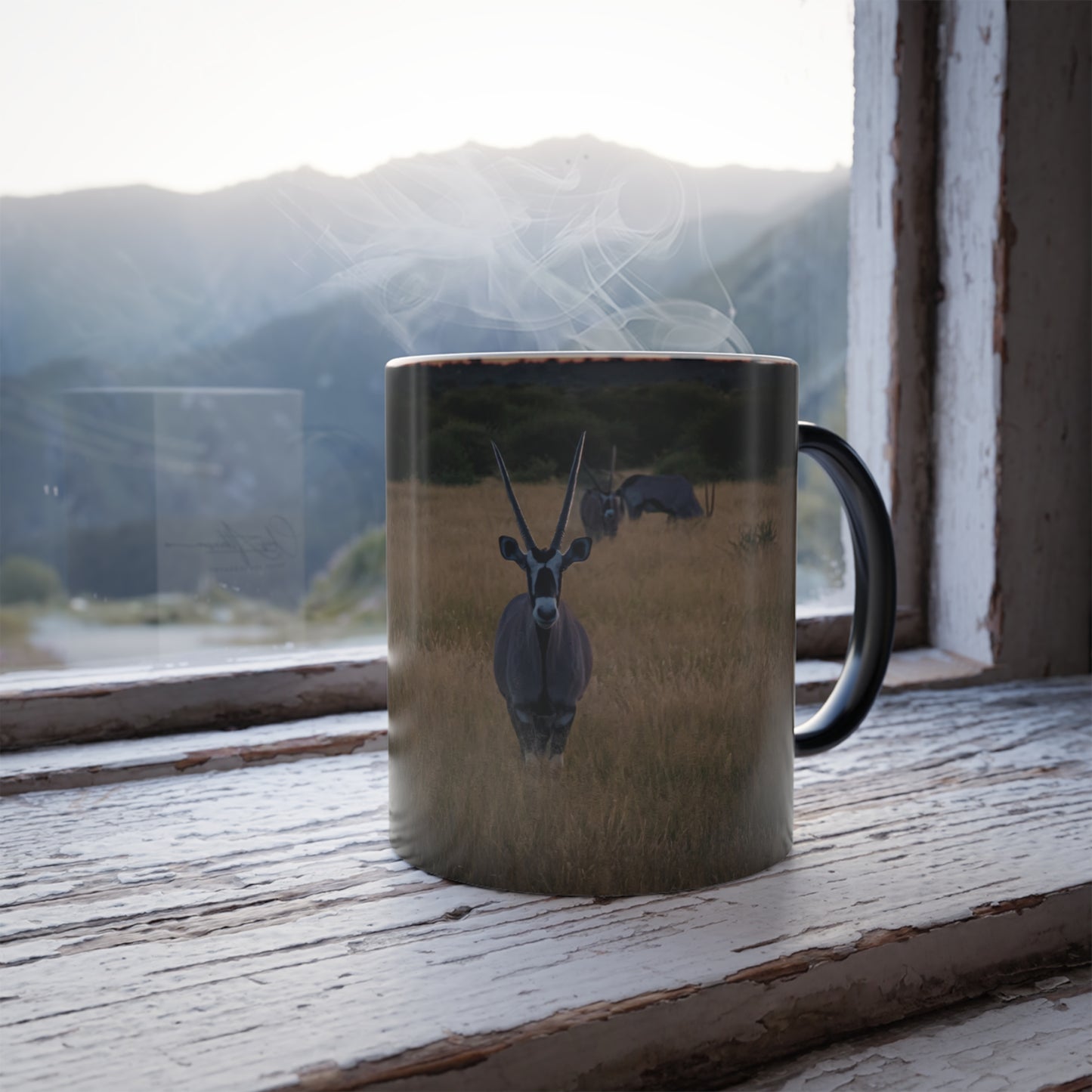 Colour Morphing Mug, 11oz - Gemsbok