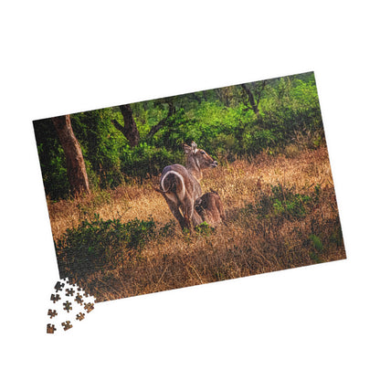 Waterbuck Photo Jigsaw Puzzle 1014 pcs (Horizontal)