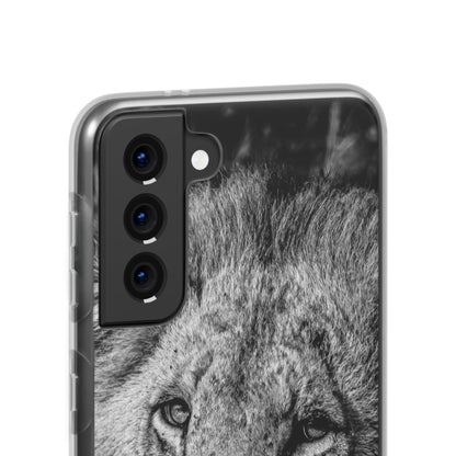 Flexible Lion Phone Cases B&W