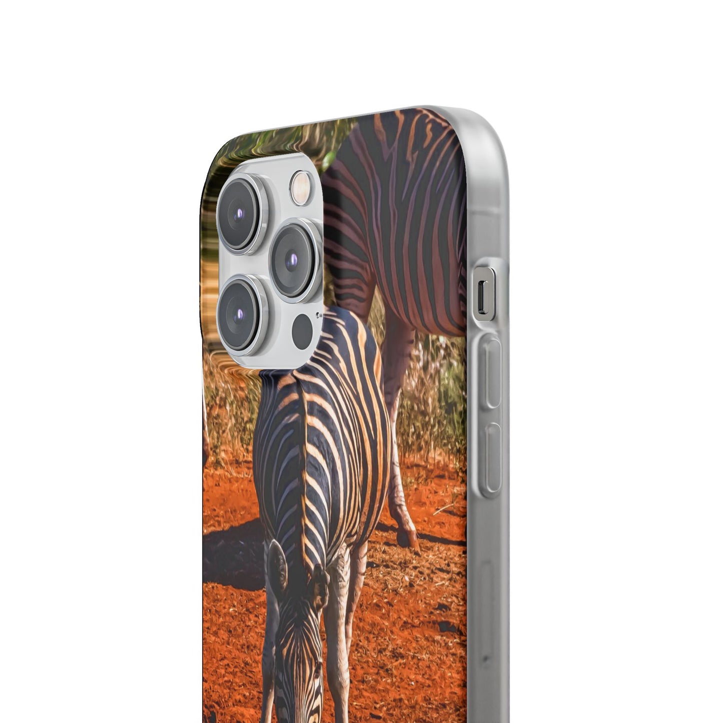 Flexible Zebra Phone Case