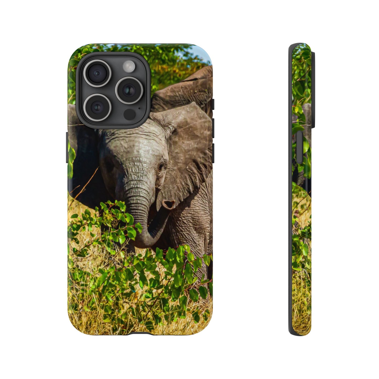 Tough Case - Young Elephant iPhone 15 Pro Max Glossy